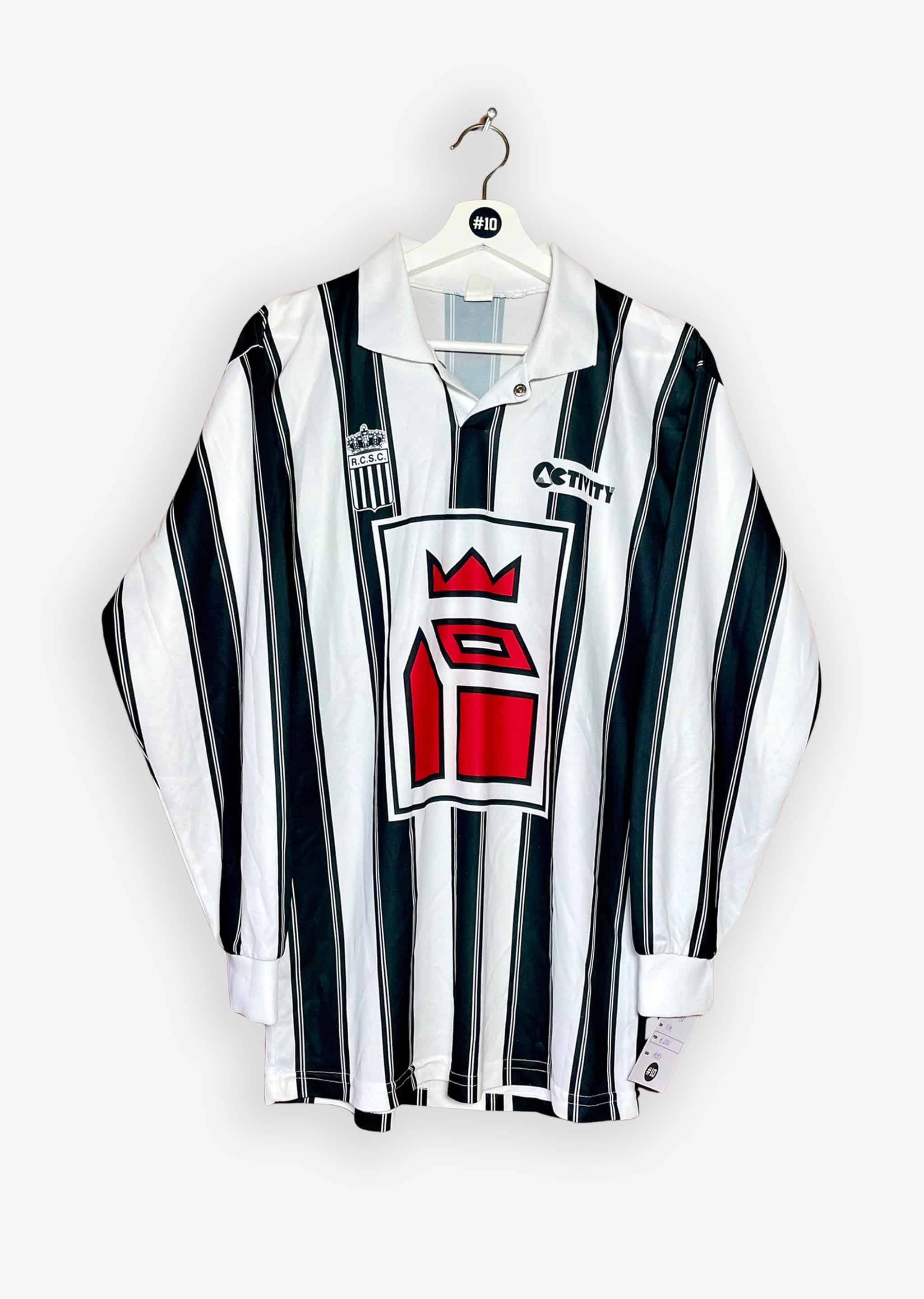 RSC CHARLEROI 1995/96 HOME SHIRT (SIZE S/M)