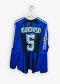 CLUB BRUGGE 2005/06 HOME SHIRT – MATCH ISSUED #5 KLUKOWSKI (SIZE XL)