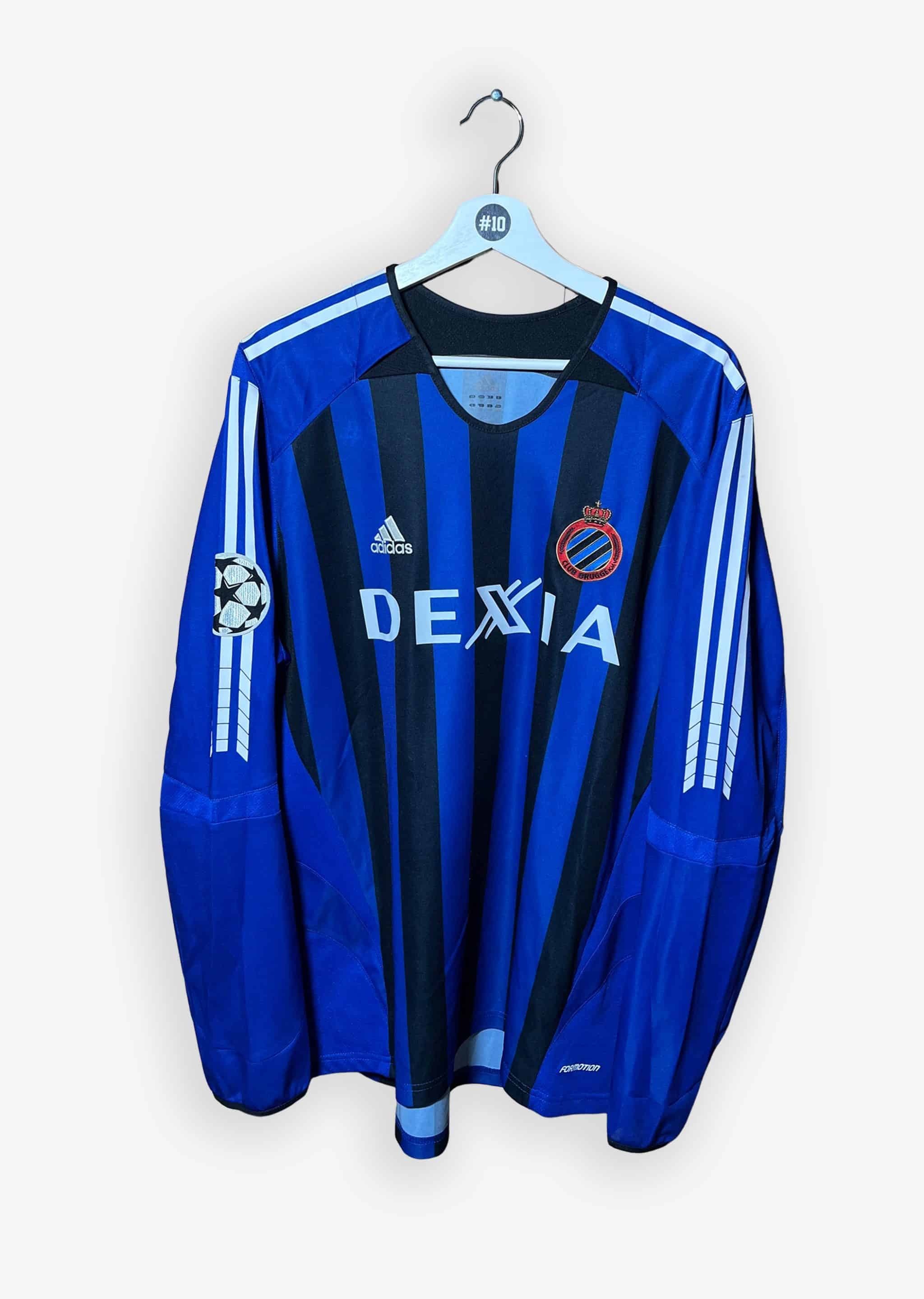 CLUB BRUGGE 2005/06 HOME SHIRT – MATCH ISSUED #5 KLUKOWSKI (SIZE XL)