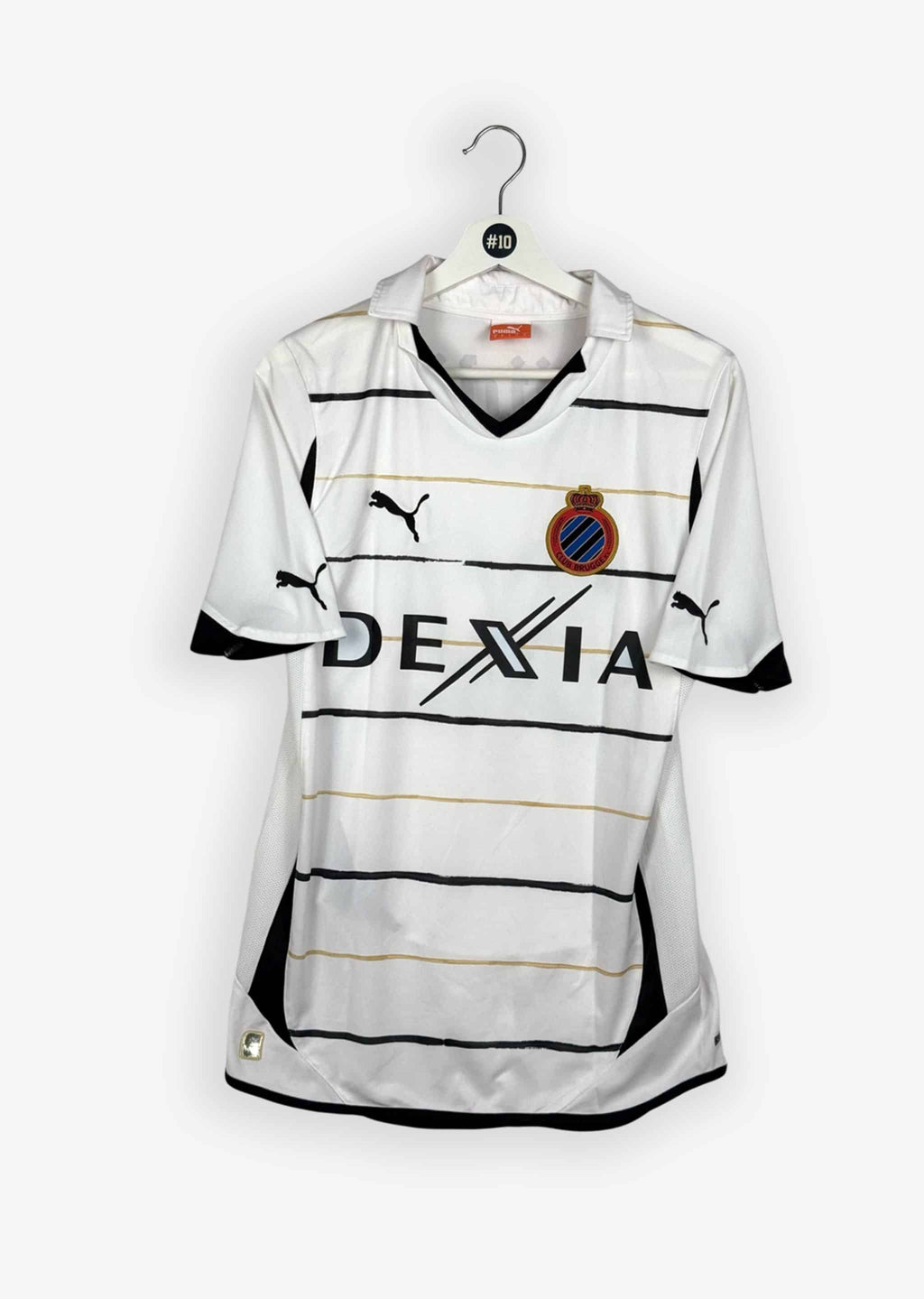 CLUB BRUGGE 2010/11 AWAY SHIRT - #32 ODJIDJA (SIZE S)