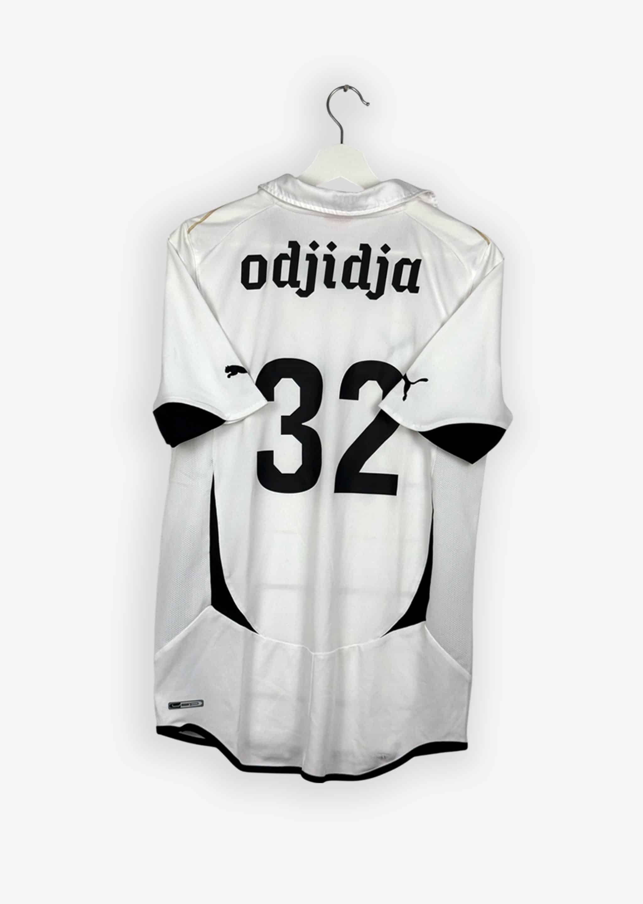 CLUB BRUGGE 2010/11 AWAY SHIRT - #32 ODJIDJA (SIZE S)