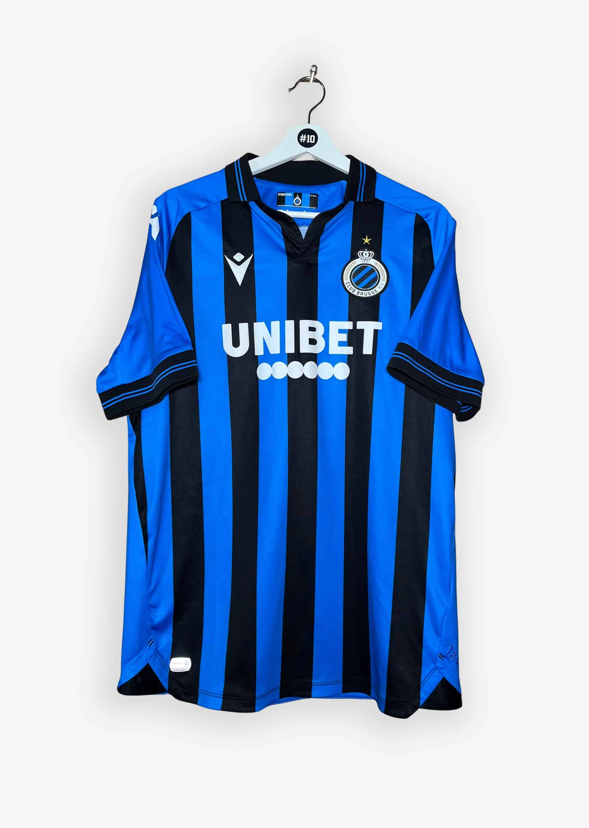 CLUB BRUGGE 2022/23 HOME SHIRT - #9 JUTGLÀ (SIZE L)