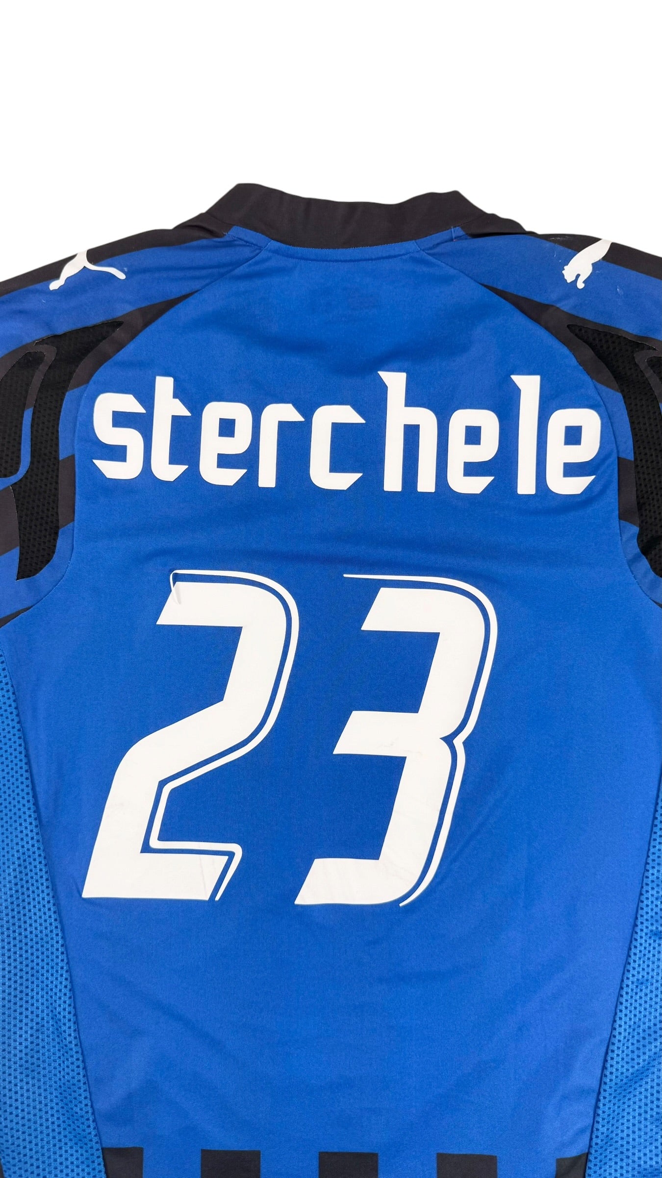 CLUB BRUGGE 2007/08 HOME SHIRT - #23 STERCHELE (SIZE S)