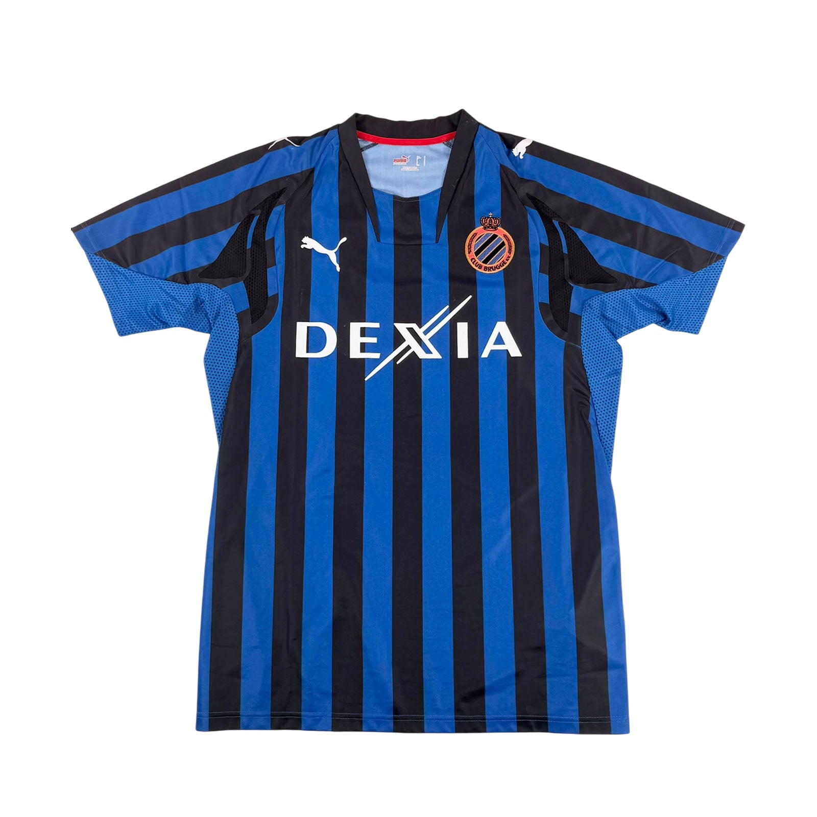 CLUB BRUGGE 2007/08 HOME SHIRT - #23 STERCHELE (SIZE S)