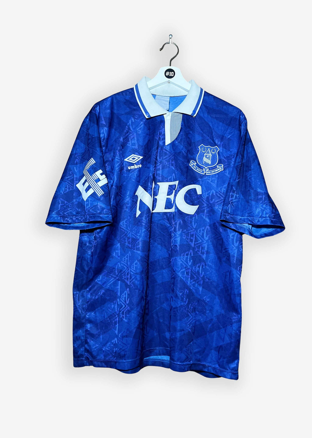 EVERTON 1991/93 HOME SHIRT (SIZE XL)
