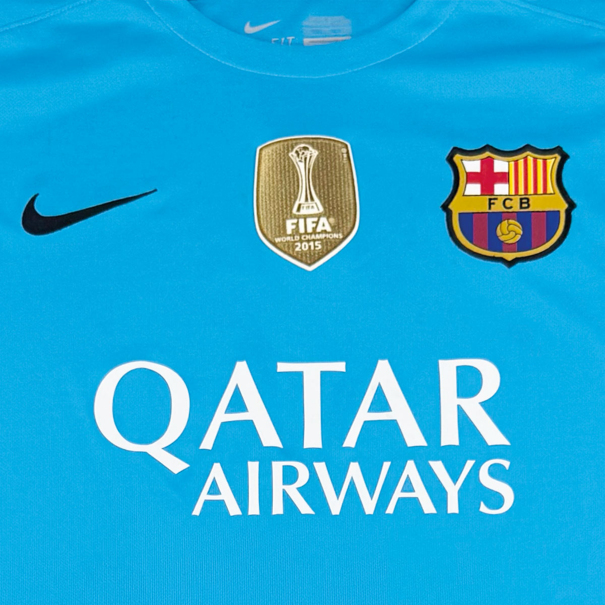 FC BARCELONA 2015/16 THIRD SHIRT - #10 MESSI (SIZE XXL)