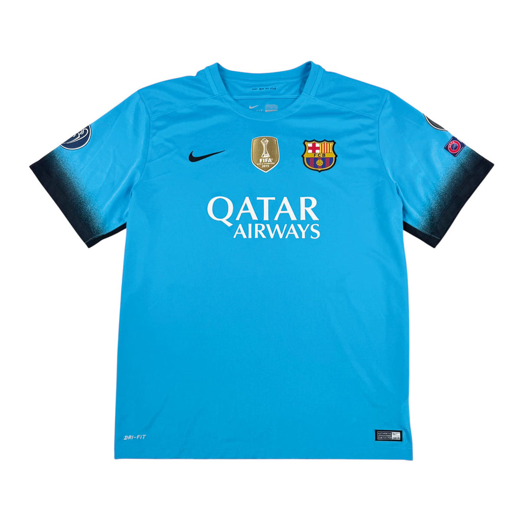 FC BARCELONA 2015/16 THIRD SHIRT - #10 MESSI (SIZE XXL)