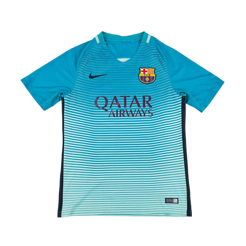 FC BARCELONA 2016/17 THIRD SHIRT - #10 MESSI (SIZE M)