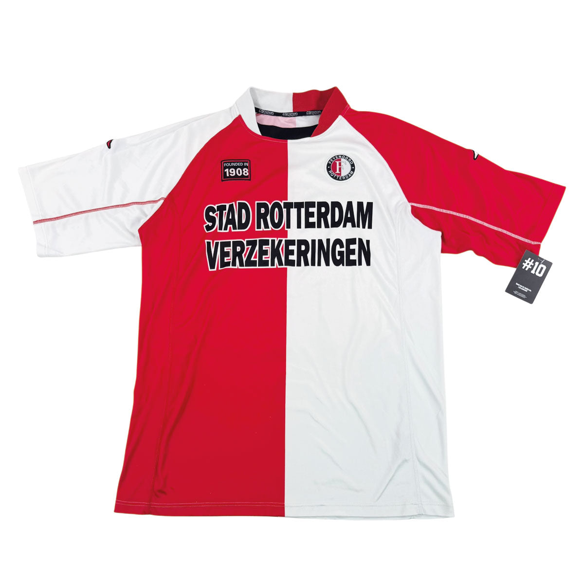 FEYENOORD 2002/03 HOME SHIRT – #32 VAN PERSIE (SIZE XXL)