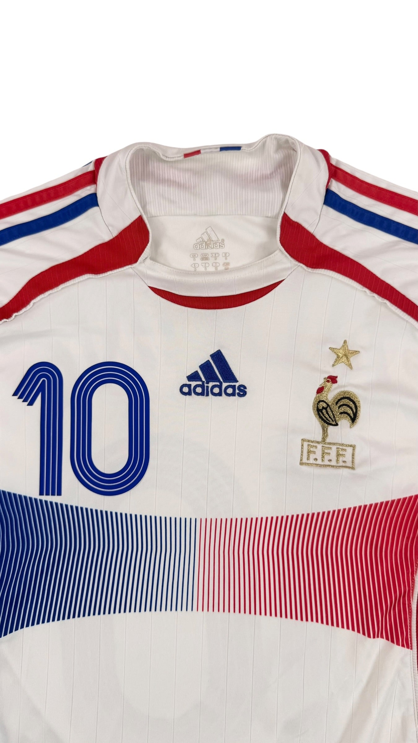FRANCE 2006/07 AWAY SHIRT - #10 ZIDANE (SIZE S)