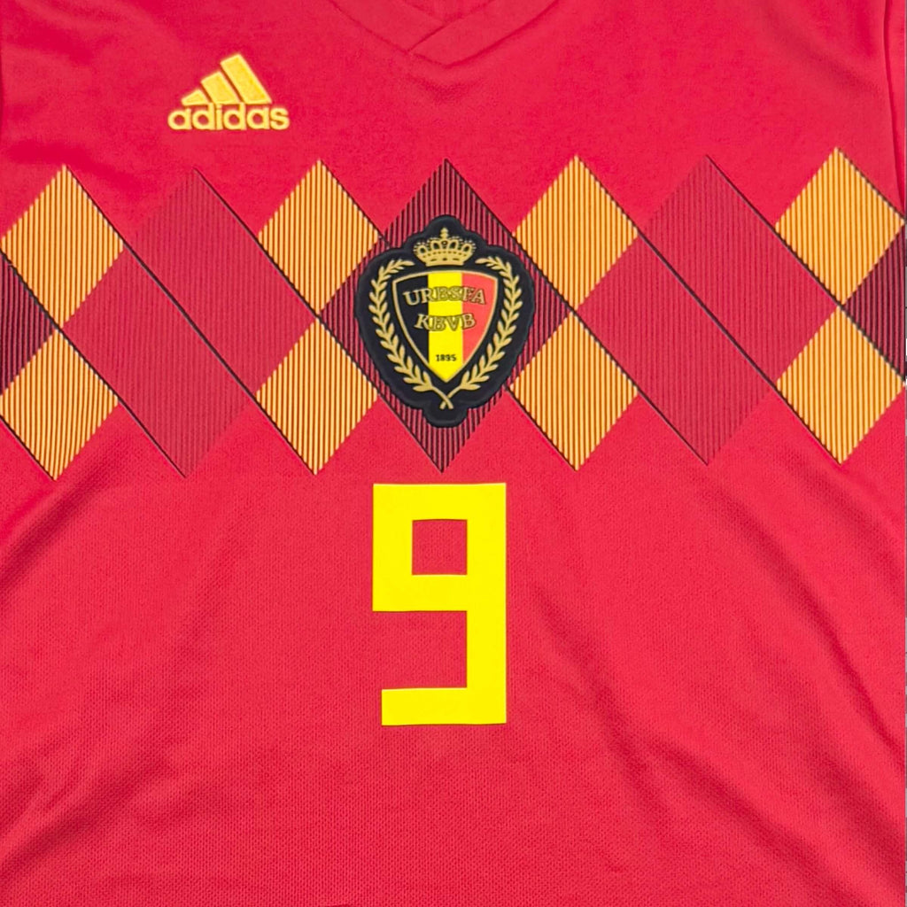BELGIUM 2018/19 HOME SHIRT - #9 LUKAKU