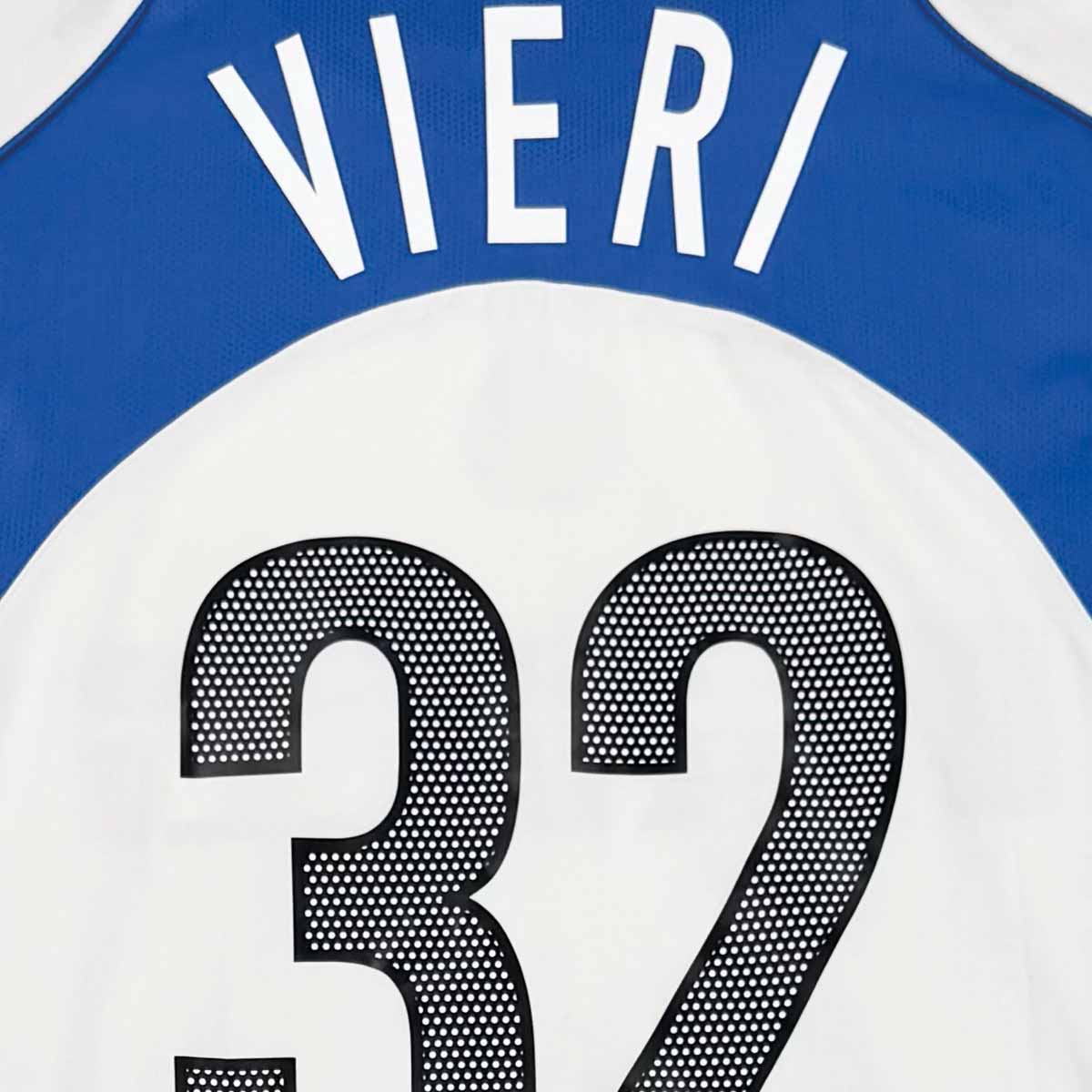 INTER MILAN 2004/05 AWAY SHIRT - #32 VIERI (SIZE XL)