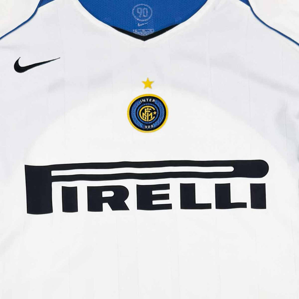 INTER MILAN 2004/05 AWAY SHIRT - #32 VIERI (SIZE XL)