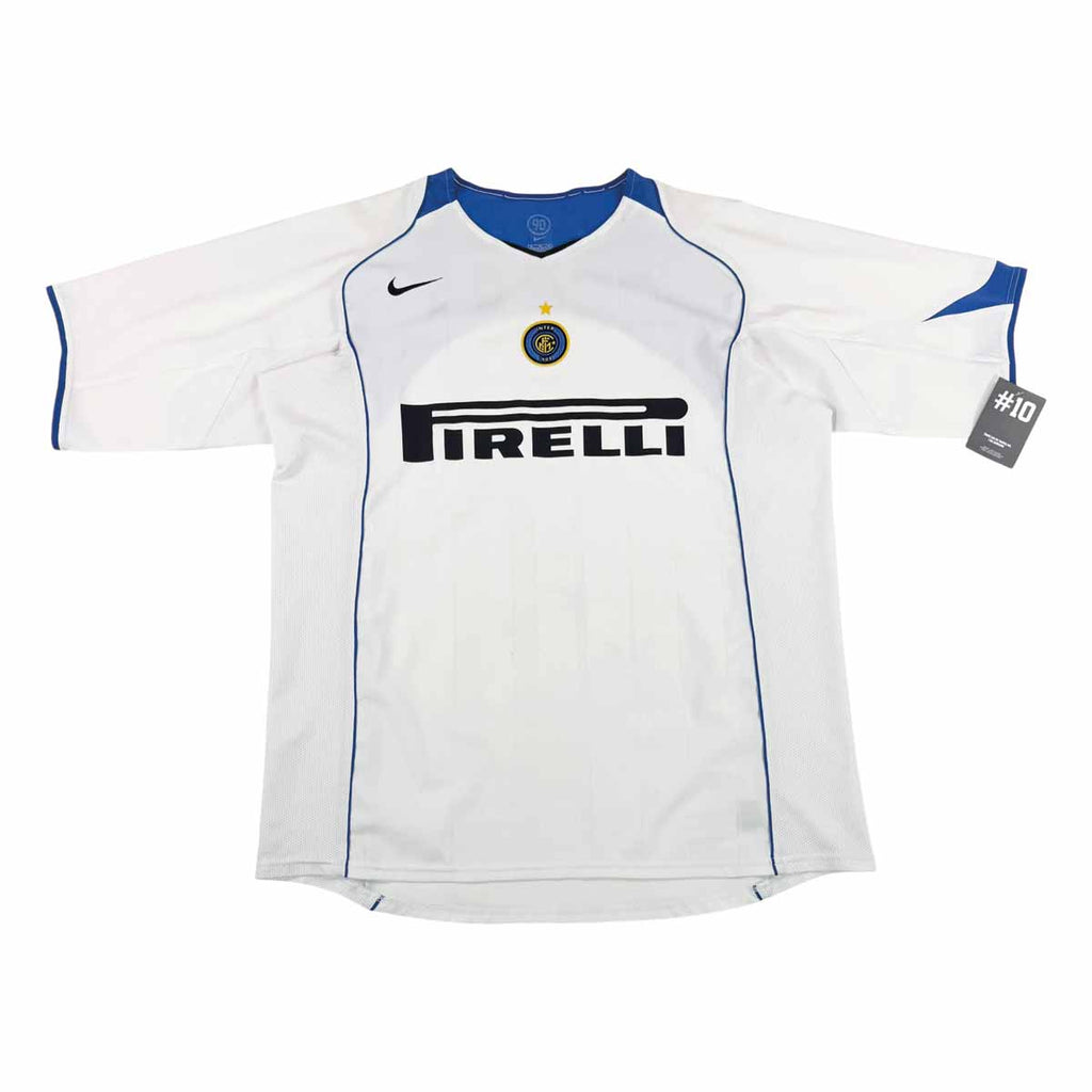 INTER MILAN 2004/05 AWAY SHIRT - #32 VIERI (SIZE XL)