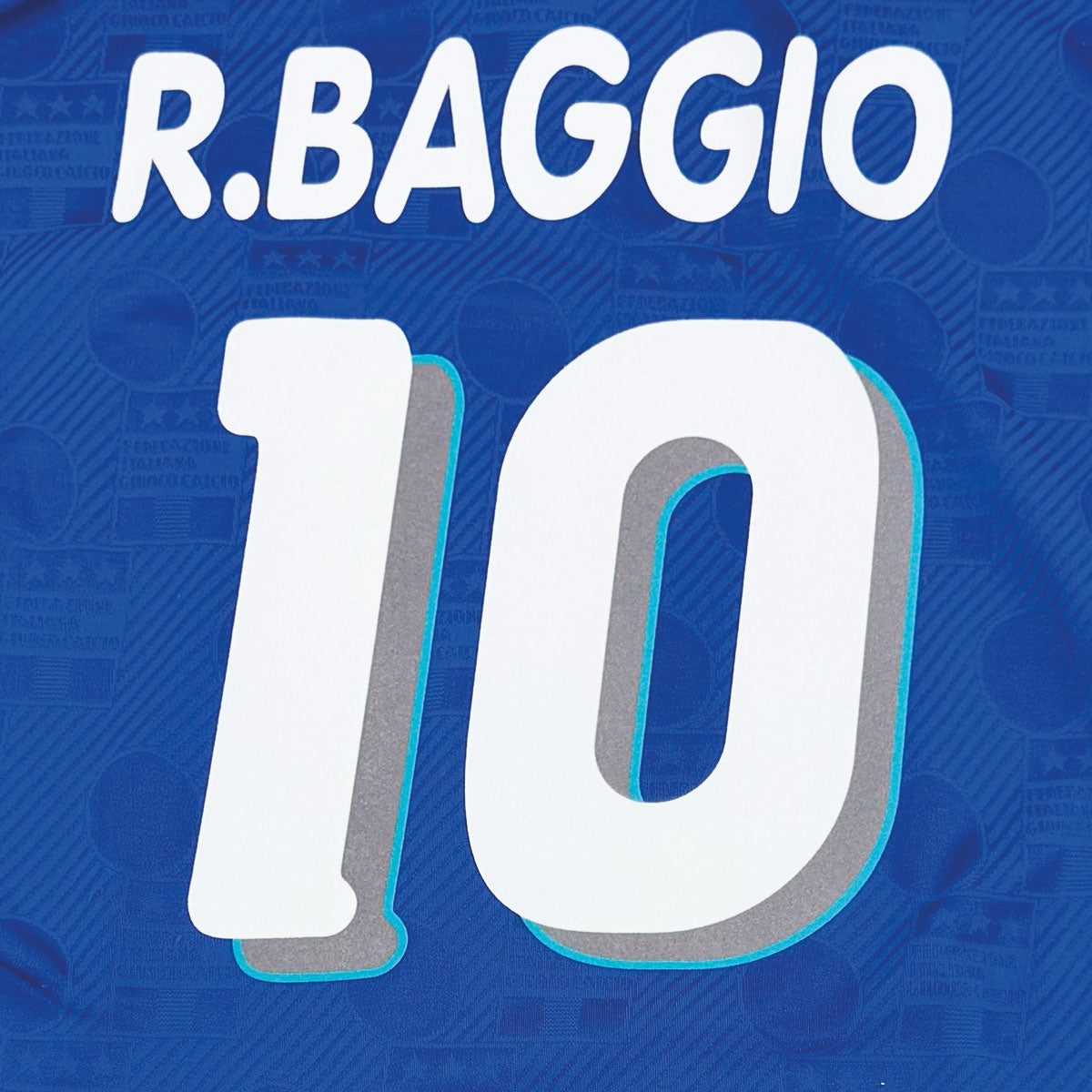 ITALY 1994 HOME SHIRT - #10 BAGGIO (SIZE L)