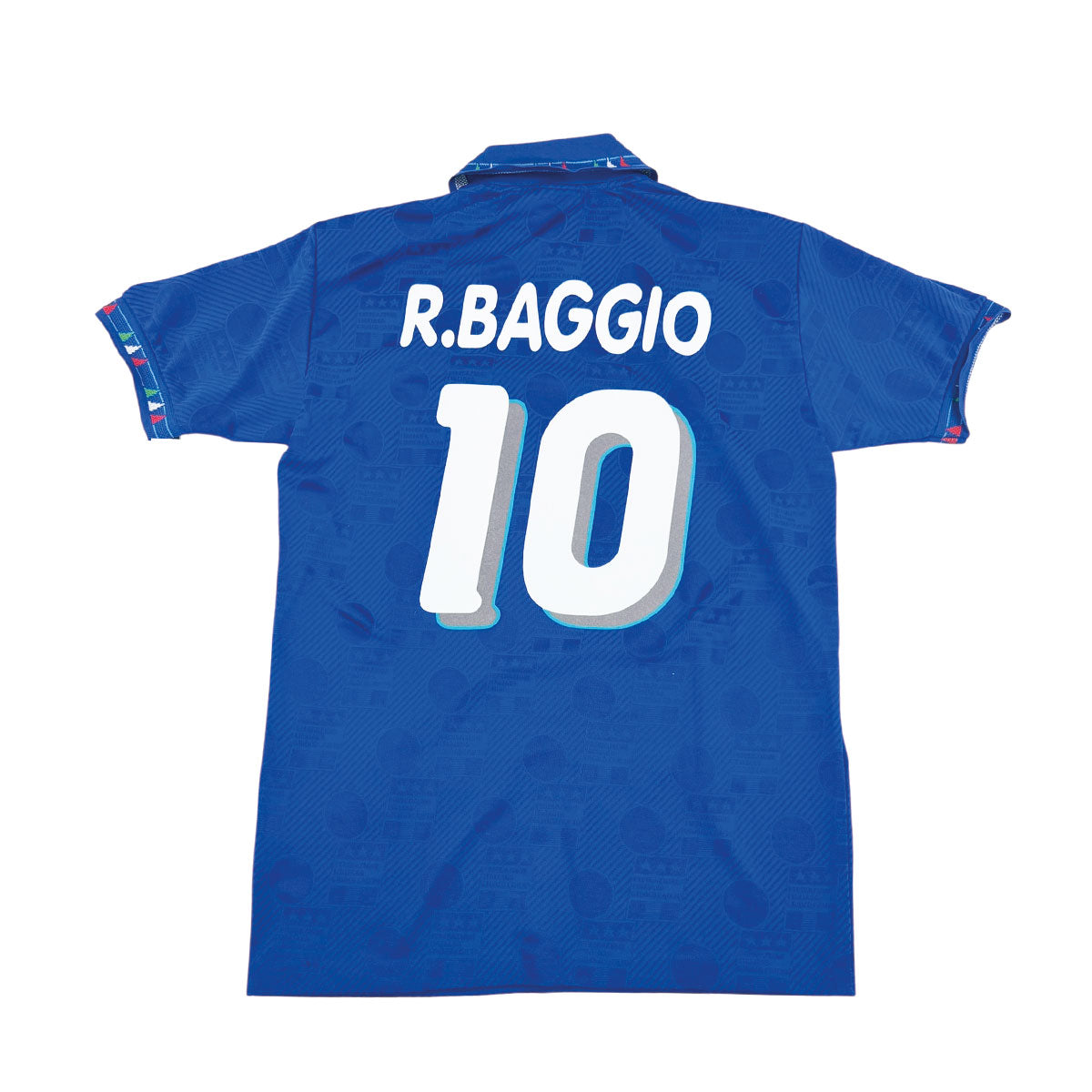ITALY 1994 HOME SHIRT - #10 BAGGIO (SIZE L)