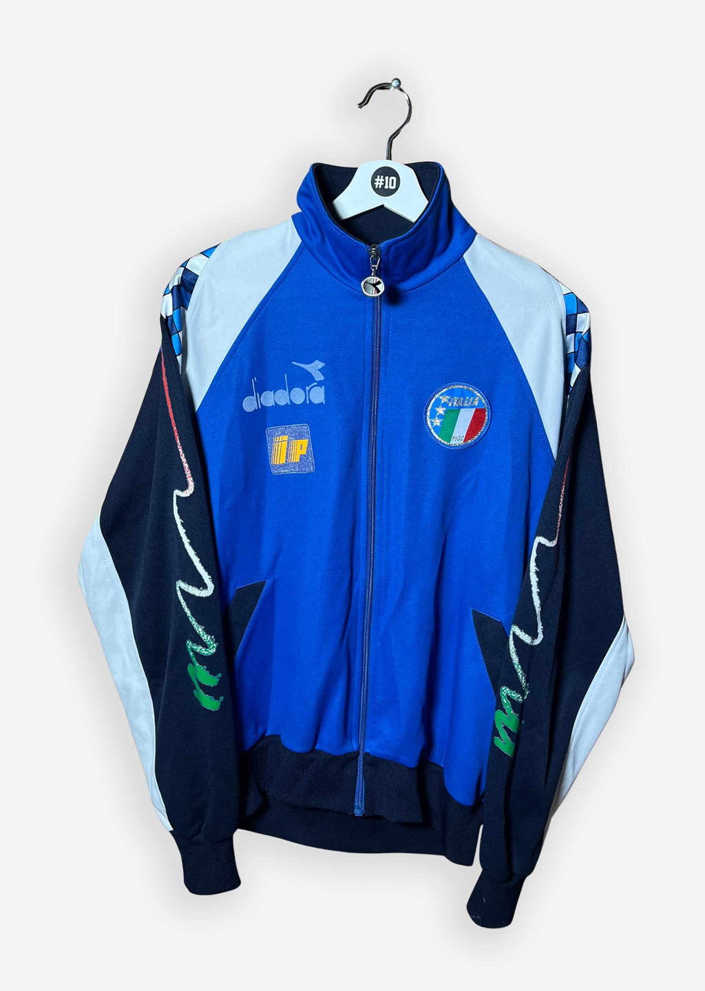 ITALY 1990 TRAINING JACKET (SIZE M)