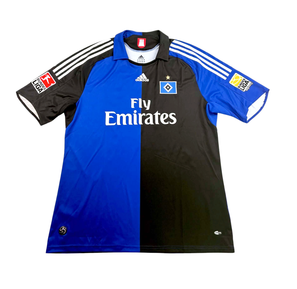 HAMBURG SV 2009/10 AWAY SHIRT - #10 KOMPANY