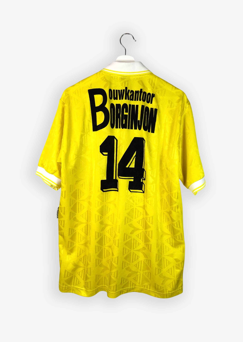 KV OOSTENDE 1997/98 HOME SHIRT - MATCHWORN/ISSUED #14 (SIZE XL)