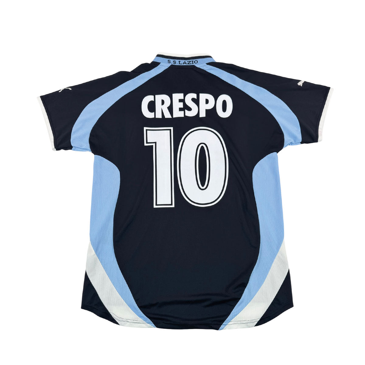 LAZIO 2000/01 AWAY SHIRT - #10 CRESPO (SIZE XL)