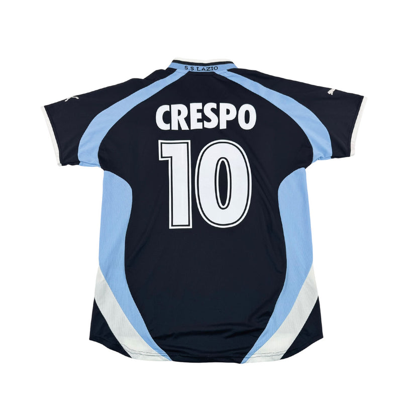 LAZIO 2000/01 AWAY SHIRT - #10 CRESPO (SIZE XL)