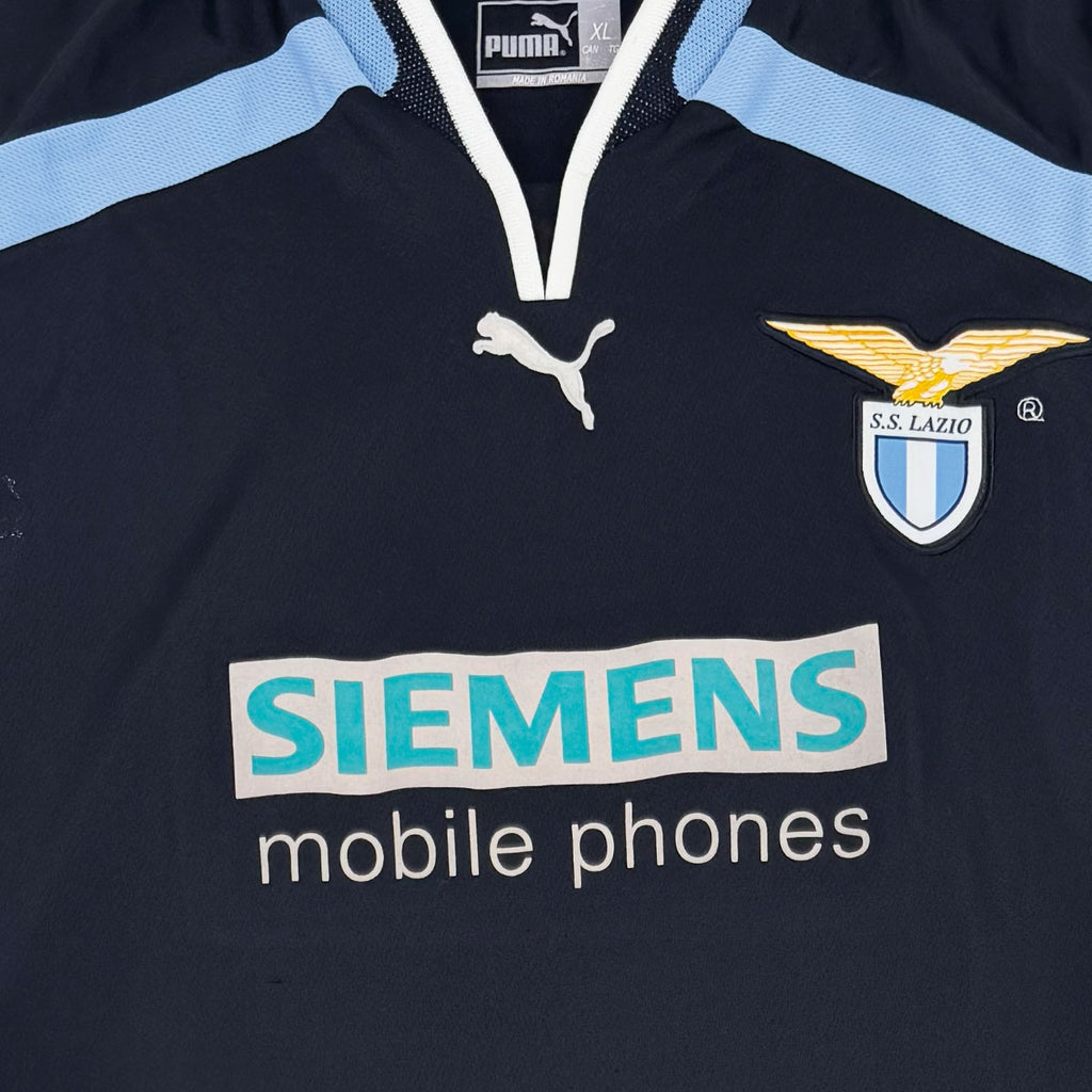 LAZIO 2000/01 AWAY SHIRT - #10 CRESPO (SIZE XL)