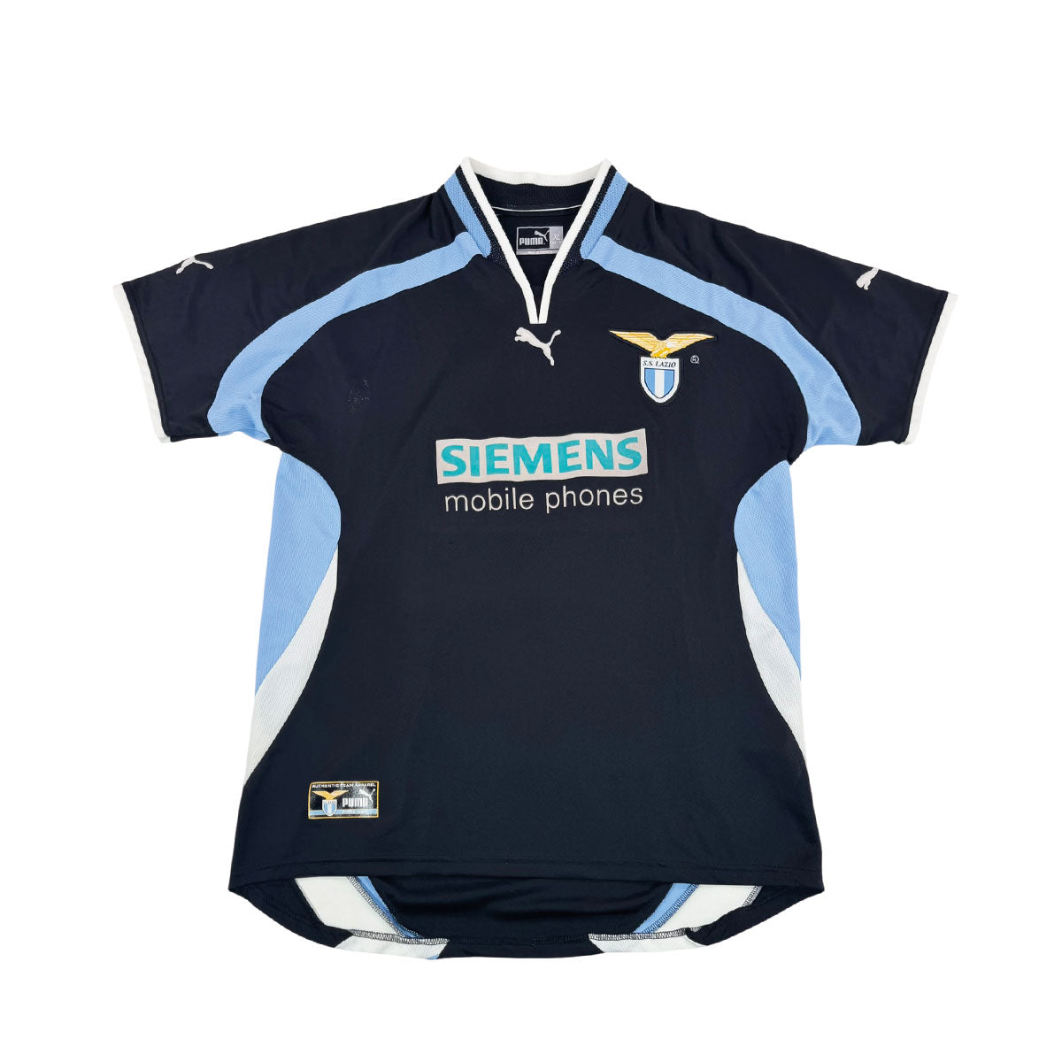 LAZIO 2000/01 AWAY SHIRT - #10 CRESPO (SIZE XL)
