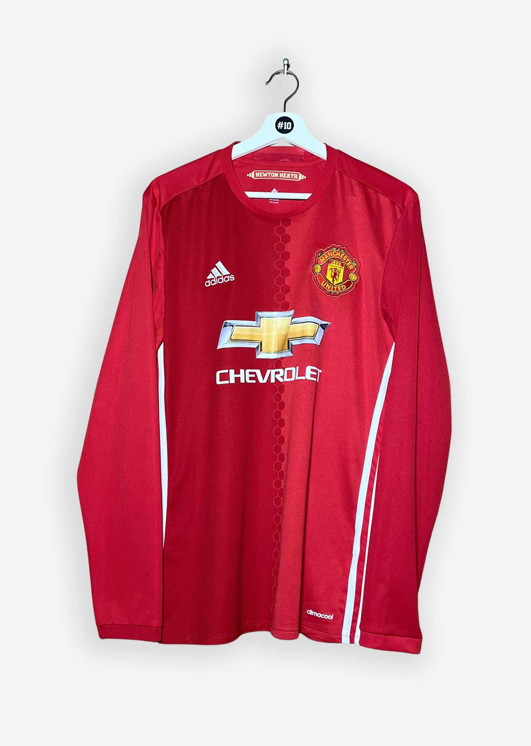 MANCHESTER UNITED 2016/17 HOME SHIRT - #9 IBRAHIMOVIC (SIZE M)