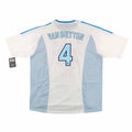 OLYMPIQUE MARSEILLE 2002/03 HOME SHIRT - #4 VAN BUYTEN (SIZE XL)