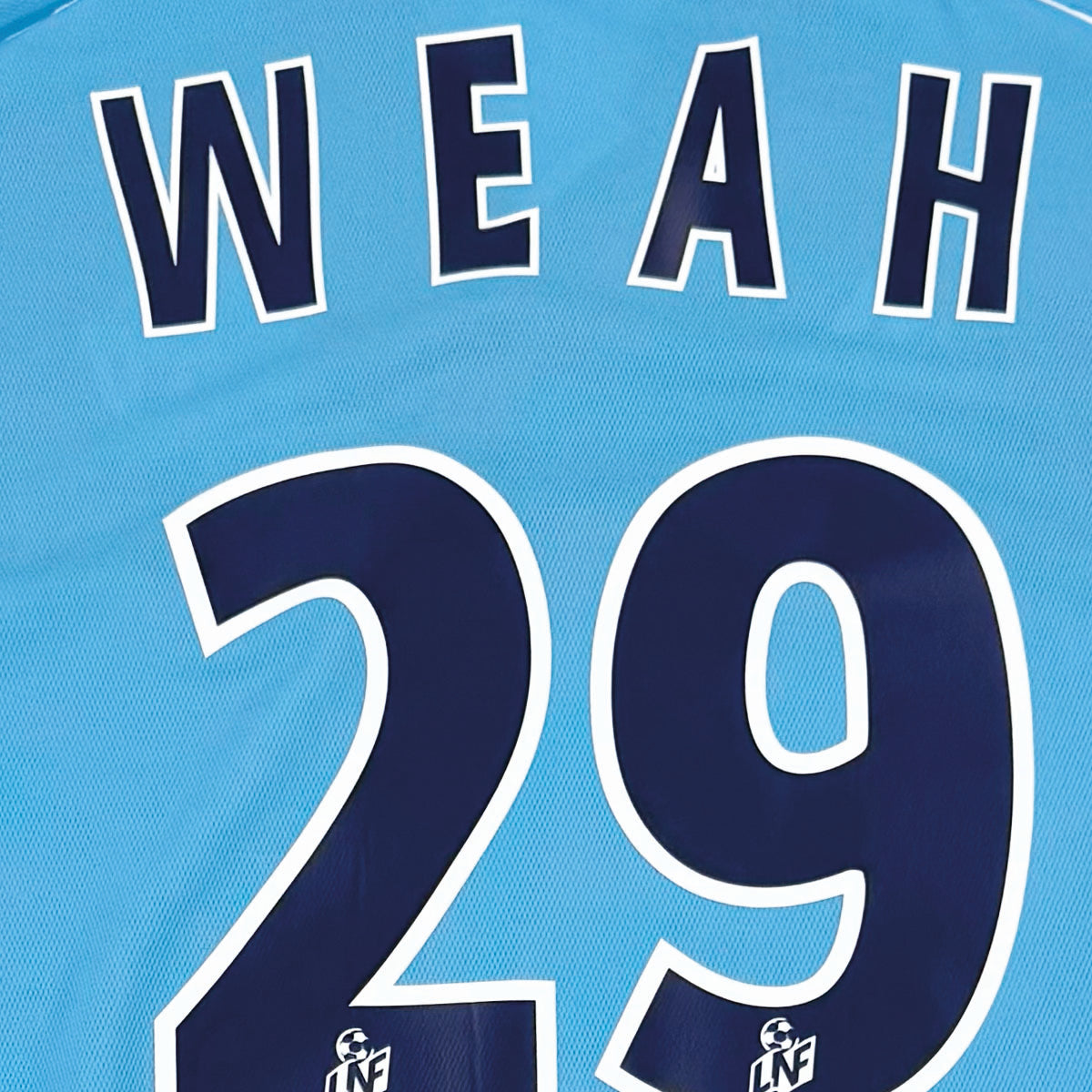 OLYMPIQUE MARSEILLE 2000/01 AWAY SHIRT - #29 WEAH (SIZE M) NWT