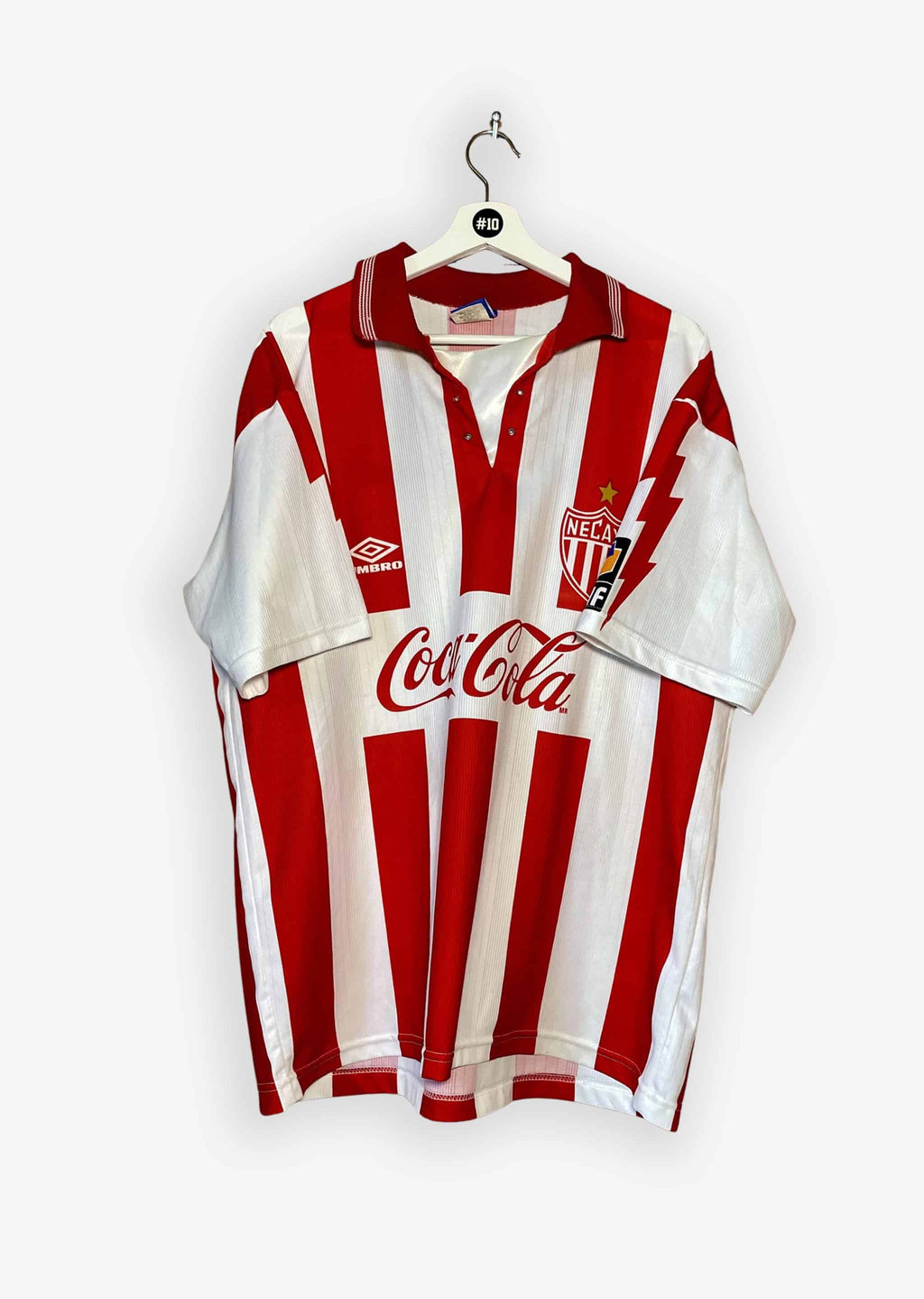 CLUB NECAXA 1995/96 HOME SHIRT (SIZE L)