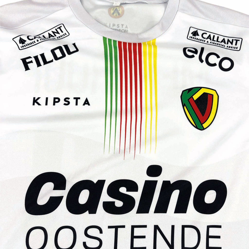 KV OOSTENDE 2020/21 ANNIVERSARY SHIRT - #20 STIERS (SIZE L)