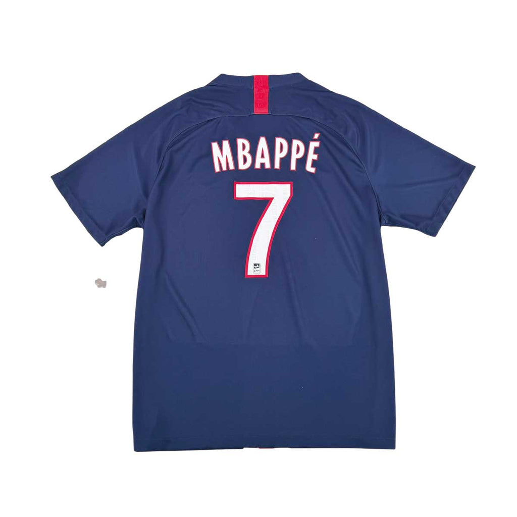 PARIS SAINT-GERMAIN 2019/20 HOME SHIRT - #7 MBAPPE (SIZE XL)