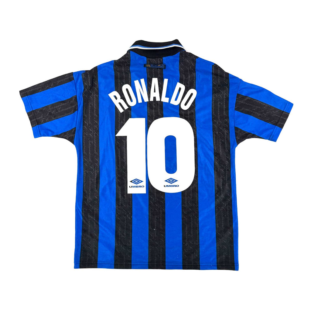 INTER MILAN 1997/98 HOME SHIRT - #10 RONALDO