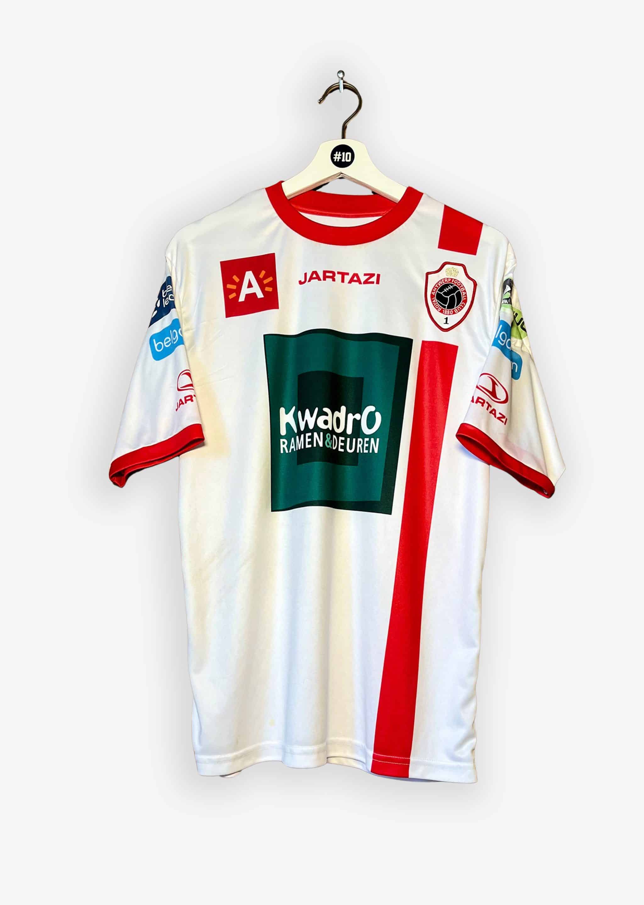 ROYAL ANTWERP 2012/13 HOME SHIRT - MATCHWORN/ISSUED #11 (SIZE S/M)