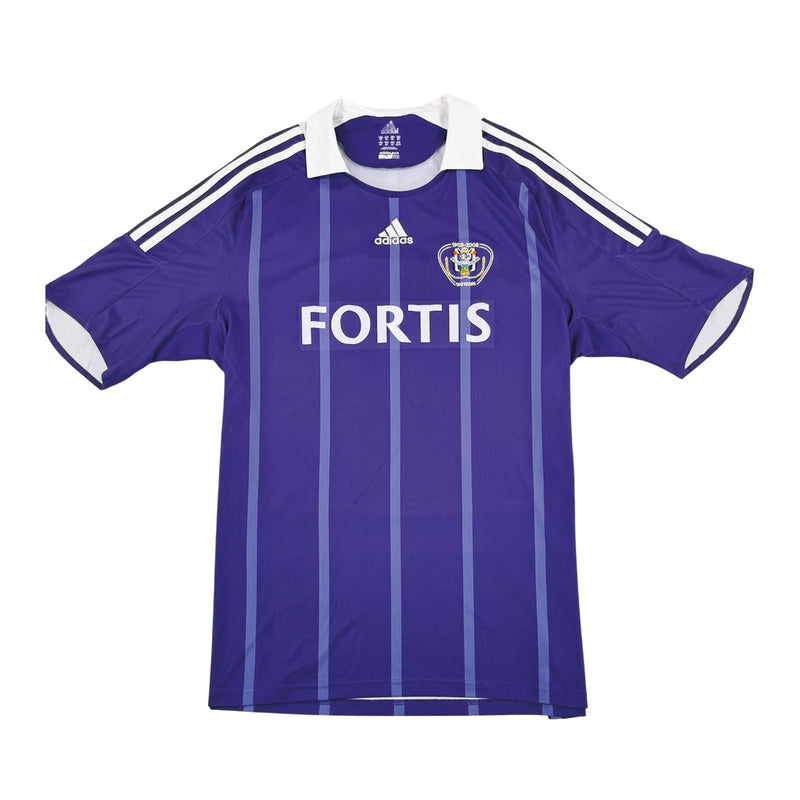 RSC ANDERLECHT 2007/08 AWAY SHIRT - #11 BOUSSOUFA (SIZE XXL)