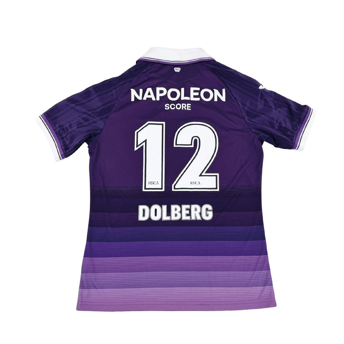 RSC ANDERLECHT 2025/26 HOME SHIRT - #12 DOLBERG (SIZE L)