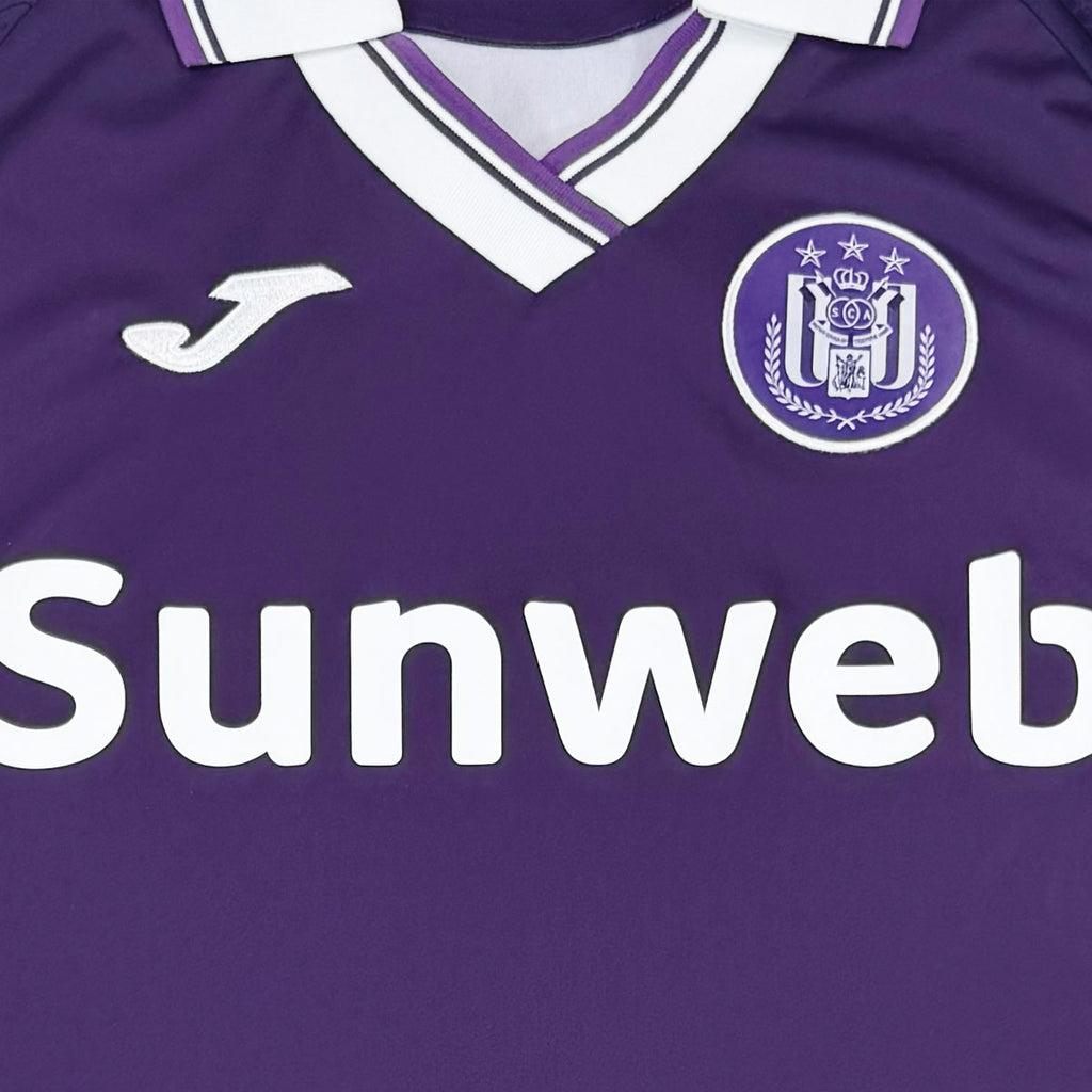 RSC ANDERLECHT 2025/26 HOME SHIRT - #12 DOLBERG (SIZE L)