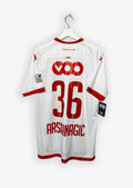 STANDARD DE LIÈGE 2015/16 AWAY SHIRT – MATCHWORN/ISSUED #36 ARSLANAGIC (SIZE XL)