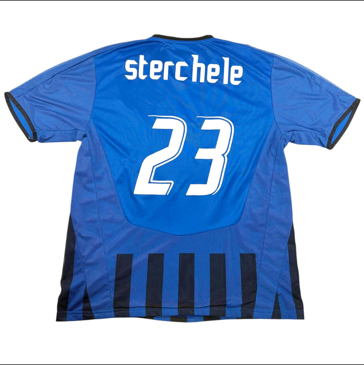 CLUB BRUGGE 2008/09 HOME SHIRT - #23 STERCHELE (SIZE S)