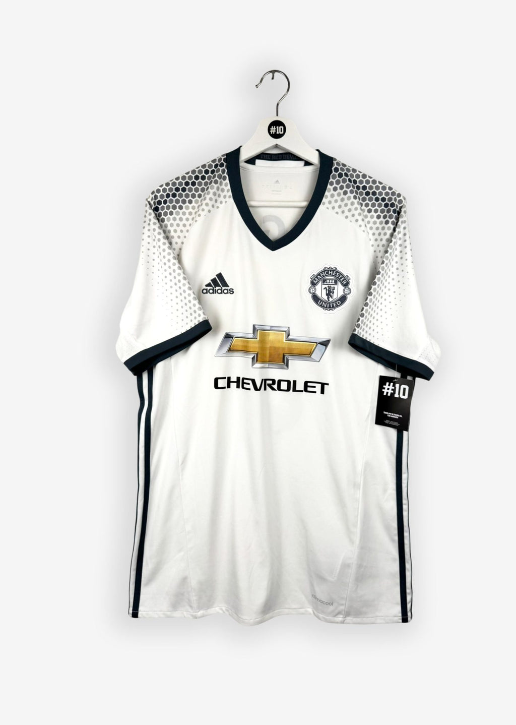 MANCHESTER UNITED 2016/17 THIRD SHIRT - #6 POGBA (SIZE L)