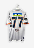 BASAKSEHIR 2022/23 THIRD SHIRT - MATCHWORN/ISSUED #77 OKAKA (SIZE XXL) COA INCL.