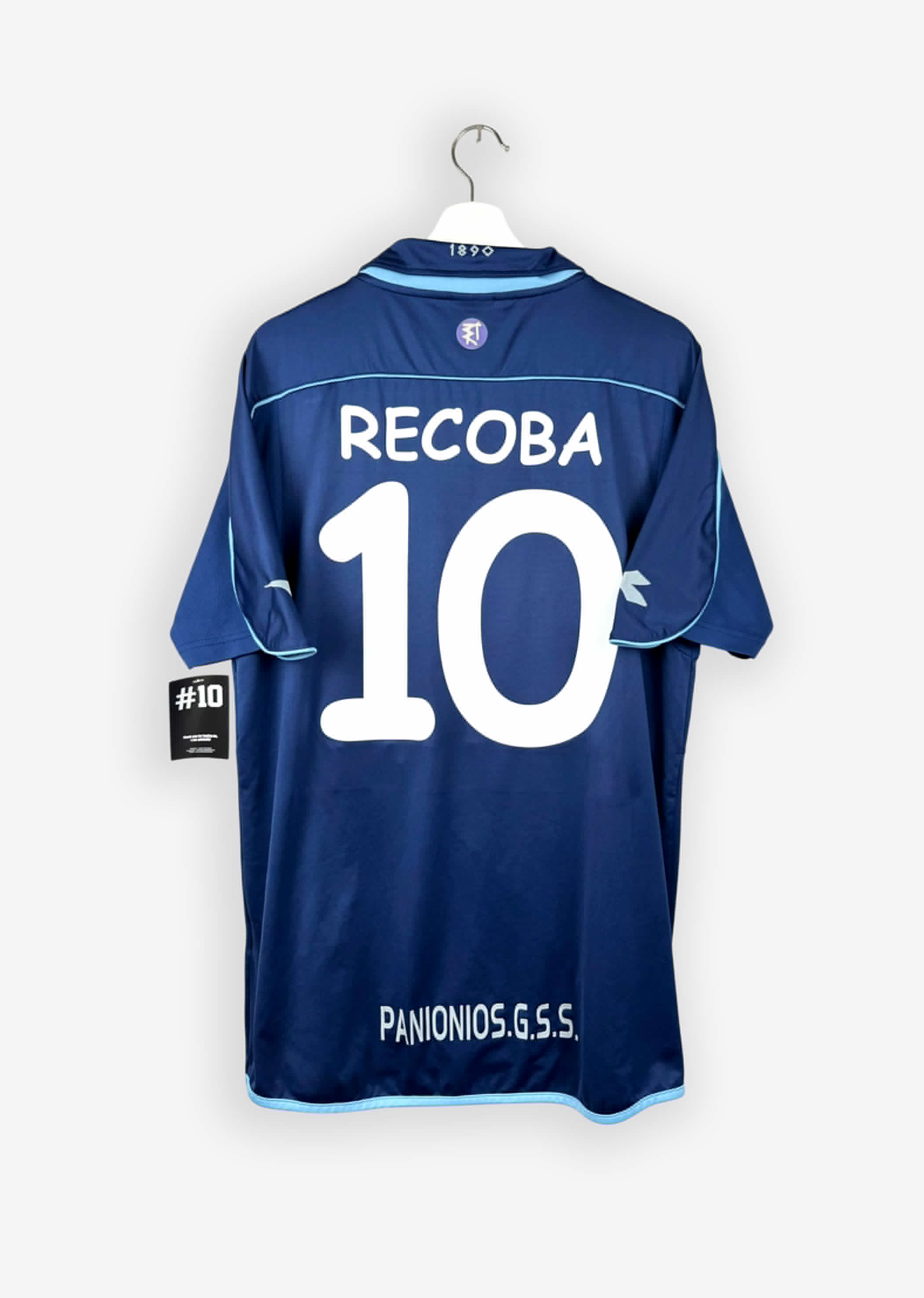 PANIONIOS 2009/10 THIRD SHIRT - #10 RECOBA (SIZE XL)