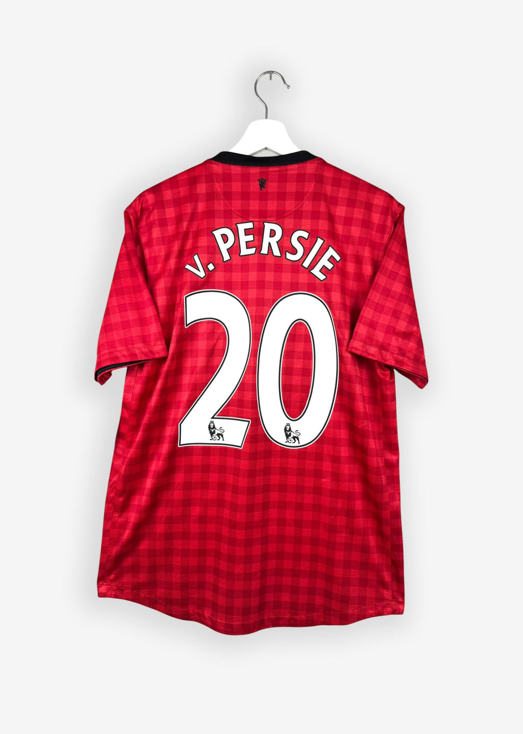MANCHESTER UNITED 2012/13 HOME SHIRT - #20 VAN PERSIE (SIZE M)