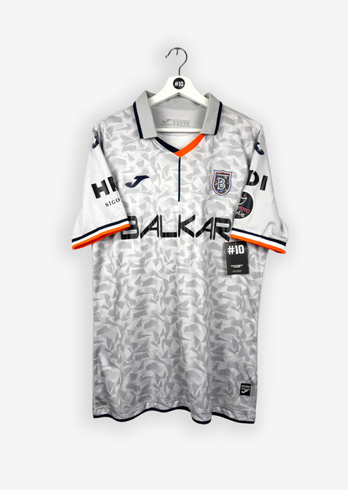 BASAKSEHIR 2022/23 THIRD SHIRT - MATCHWORN/ISSUED #77 OKAKA (SIZE XXL) COA INCL.
