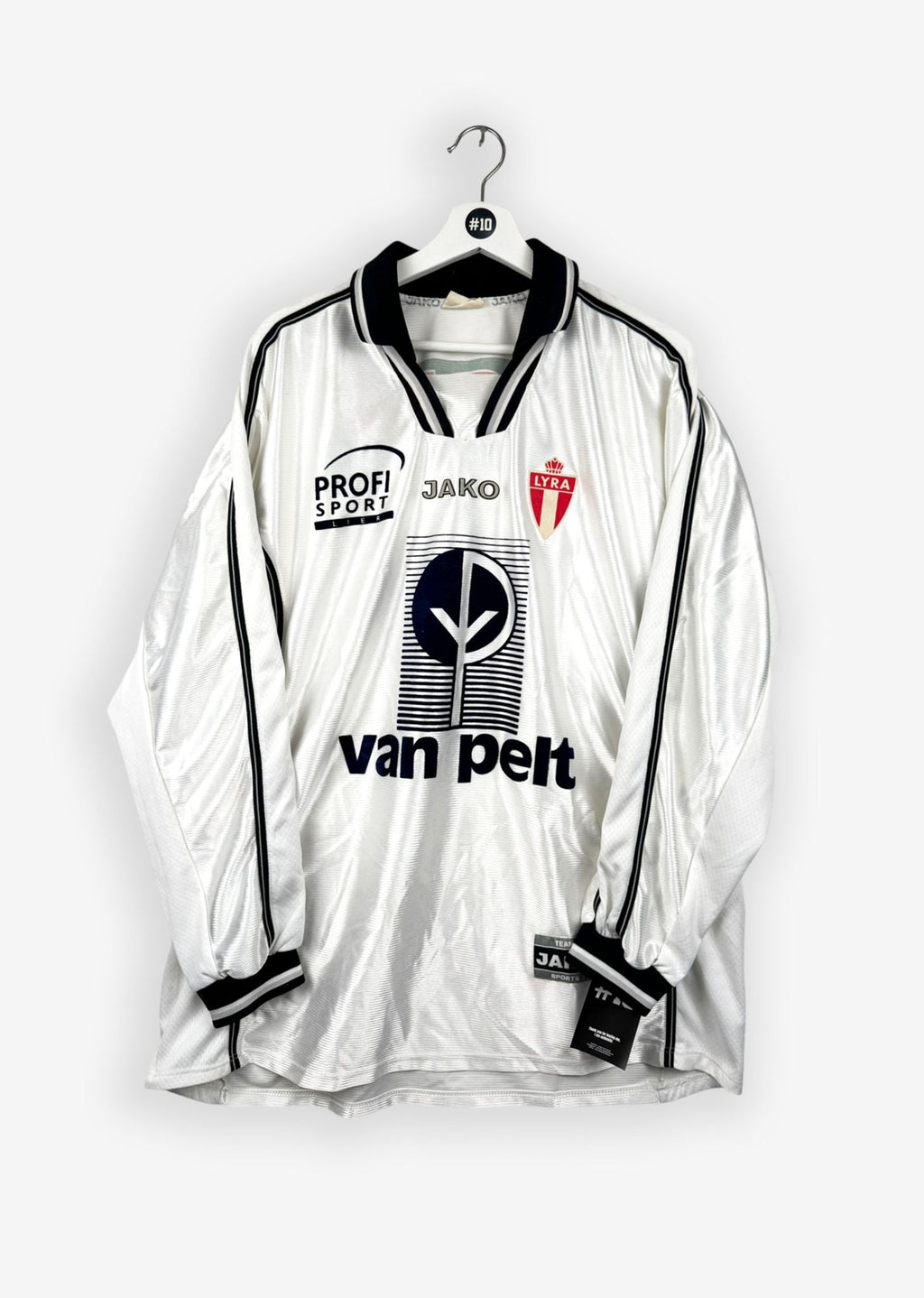 K. LYRA AWAY SHIRT 2000/05 - MATCHWORN/ISSUED #19 (SIZE XL)
