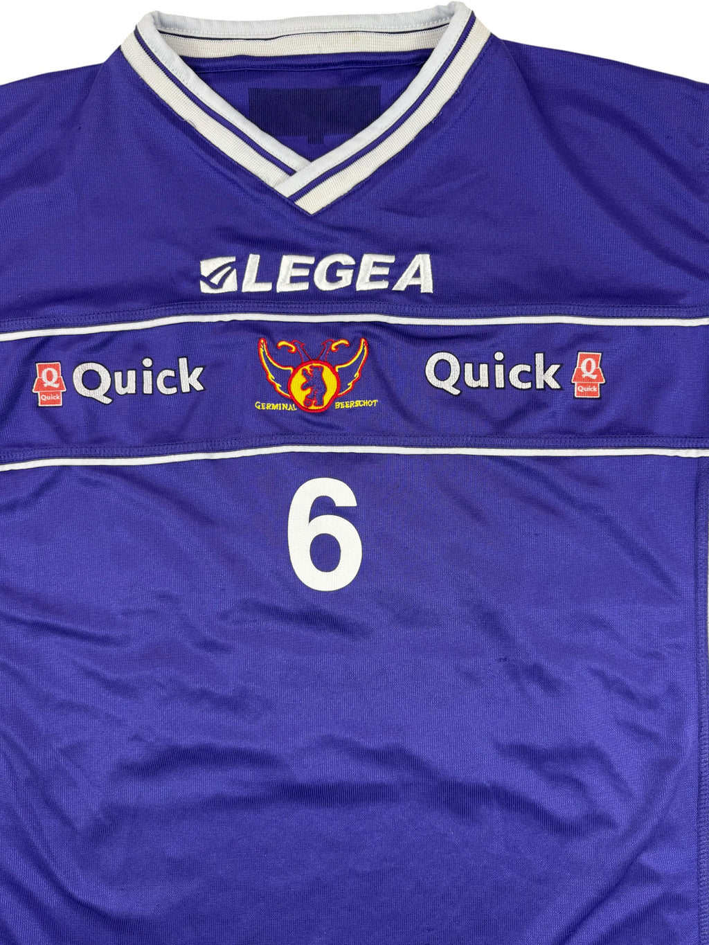 GERMINAL BEERSCHOT 2008/09 PRO TRAINING SHIRT - #6 (SIZE L/XL)