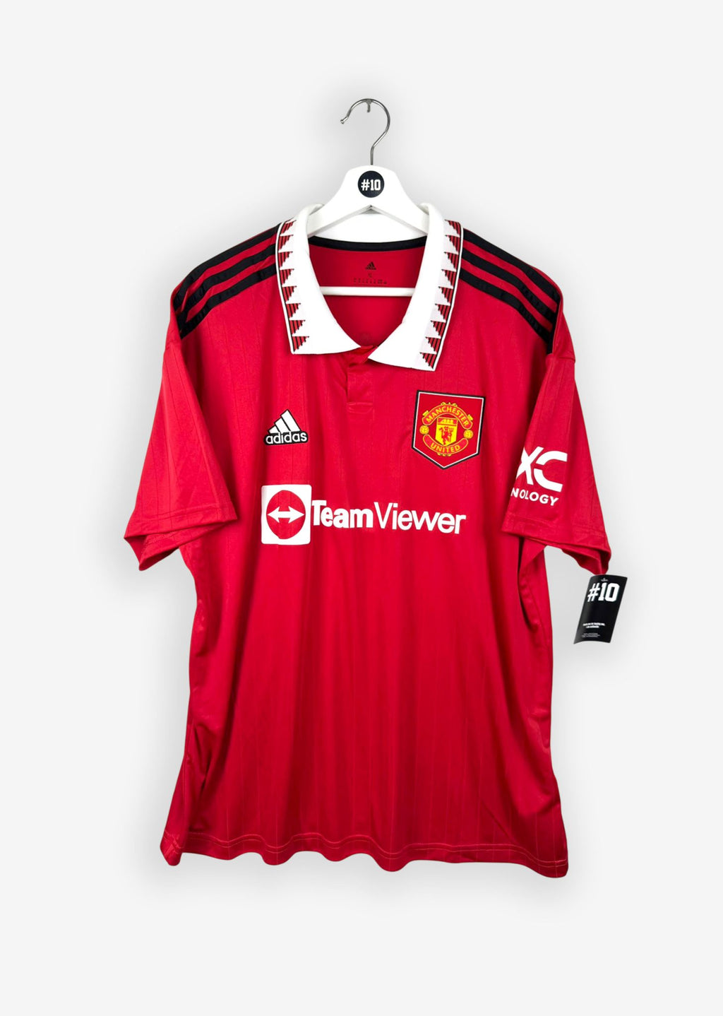 MANCHESTER UNITED 2022/23 HOME SHIRT - #7 RONALDO (SIZE XL)