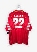 BENFICA 1998/99 HOME SHIRT - #22 CALADO (SIZE XL)