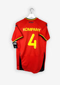 BELGIUM 2014/15 HOME SHIRT - #4 KOMPANY (SIZE 164 KIDS)